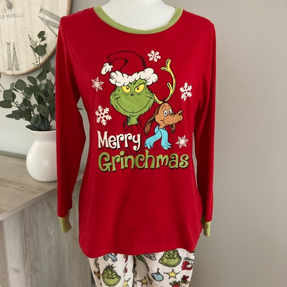Dr. Seuss Other - Christmas Pajamas Grinch 2-Piece Pajama Set